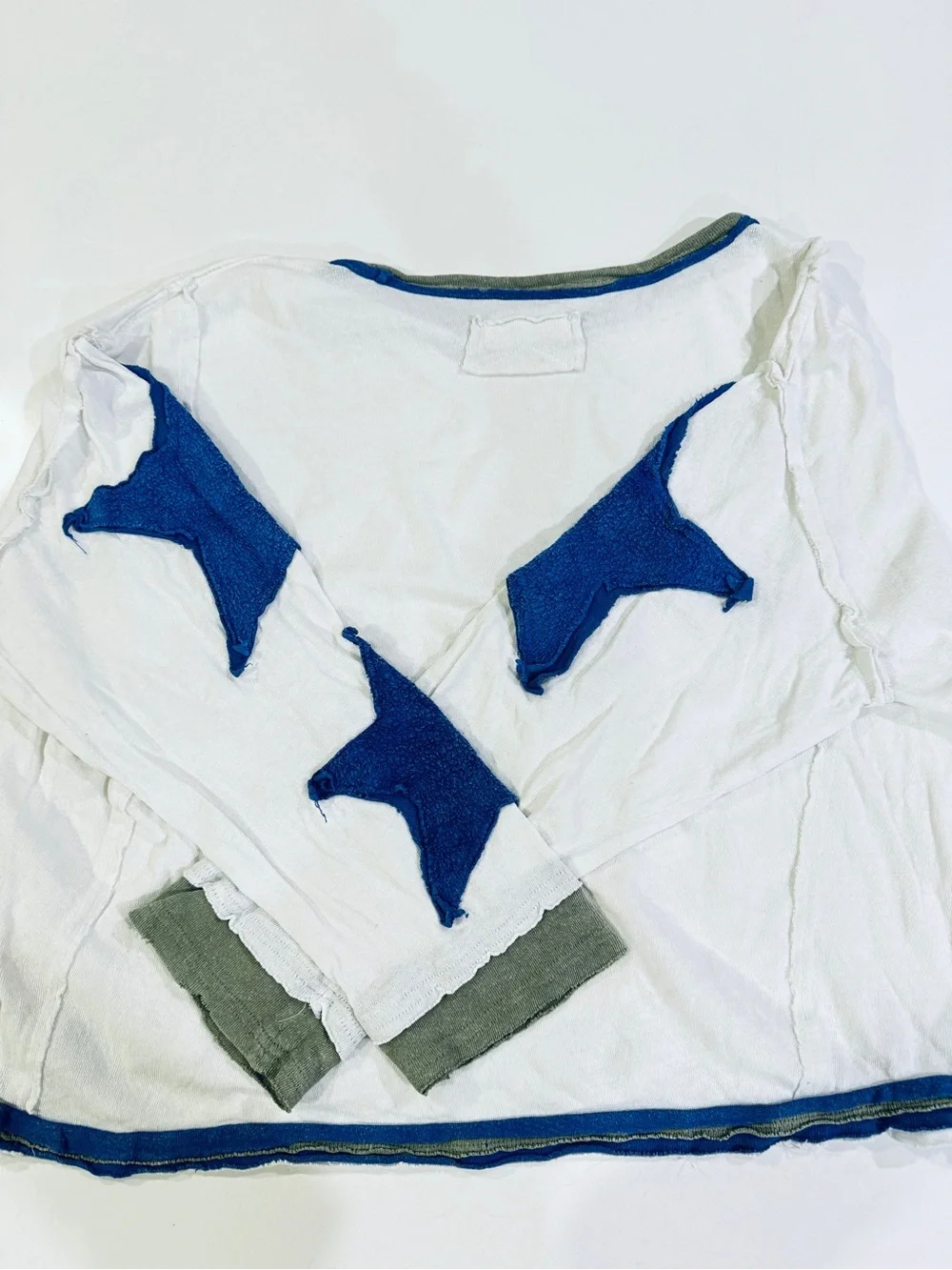 FREE PEOPLE We The Free You’re a Star Long Sleeve Boxy Oversized Tee - XS - Picture 6 of 10
